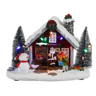 Santa's Gift Shop Battery Operated