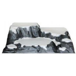 CHRISTMAS VILLAGE STARTER VILLAGE 50x38x15CM