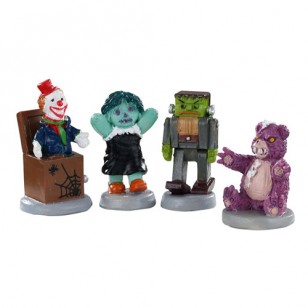 TERRIBLE TOYS, SET OF 4