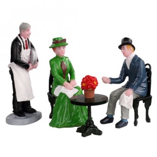 CAFE SOCIETY, SET OF 4
