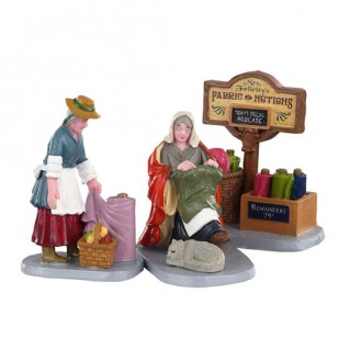 FABRIC VENDOR, SET OF 3