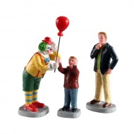 FRIENDLY CLOWN, SET OF 3
