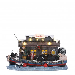 Houseboat, Adapter 1095287 Ready, h12cm