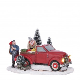 Flower and Plant Delivery Truck, Adapter 1095287 Ready, h9.5cm