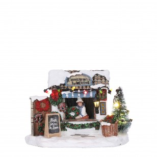 Selling Christmas Wreaths, Adapter 1095287 Ready, h11cm