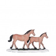 Horse Family, Set of 2, h7cm