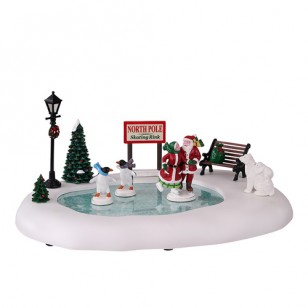 NORTH POLE SKATING RINK, B/O (4.5V) NORTH POLE SKATING RINK, B/O (4.5V)
