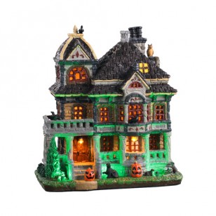 GRIMSBURY HAUNTED HOUSE, WITH 4.5V ADAPTOR (AA)