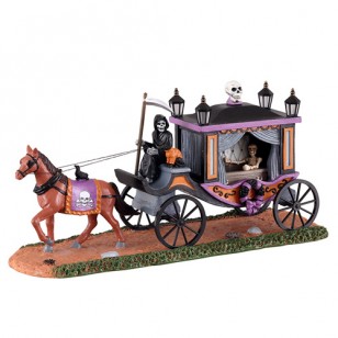 SPOOKY VICTORIAN HEARSE
