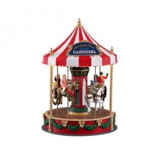 CHRISTMAS CHEER CAROUSEL, B/O (4.5V) CHRISTMAS CHEER CAROUSEL, B/O (4.5V)