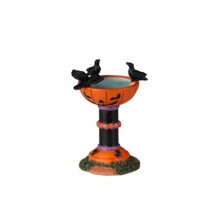 JACK-O-LANTERN BIRDBATH