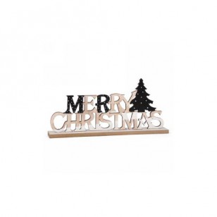 Merry Christmas Sign, 5.5H x 11.75L"