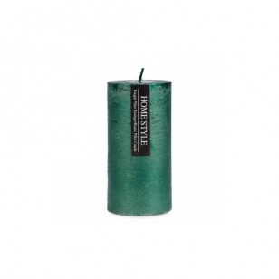 Green 5.5" pillar candle