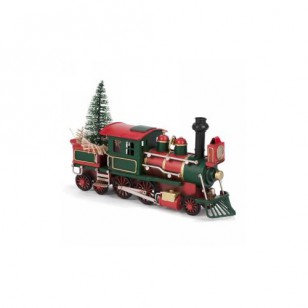 Holiday Train Locomotive, 12" Long