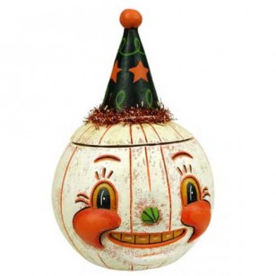 Jackie White-O-Ween, 5.5" Tall