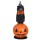 Crow On Jack O'lantern, 5" Tall