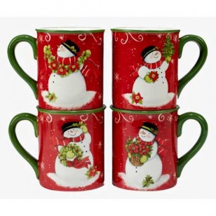 Holiday Magic - Snowman Mug 17 oz. asst