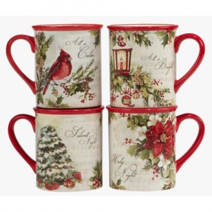 Silent Night Mug 16 oz. asst.