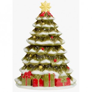 Silent Night 3-D Cookie Jar Tree