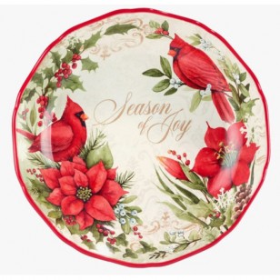Winters Medley Dinner Plate 11in, Set of 4 Winters Medley Dinner Plate 11in, Set of 4