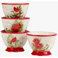 Winters Medley Ice Cream Bowl 5.25in x 3in, Set of 4