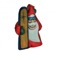 SNOWBOARDER SANTA, 6" SNOWBOARDER SANTA, 6"