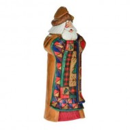 TRIPLE QUILT FATHER CHRISTMAS, 12" TRIPLE QUILT FATHER CHRISTMAS, 12"