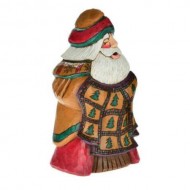 TREE QUILT FATHER CHRISTMAS, 9" TREE QUILT FATHER CHRISTMAS, 9"