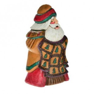 TREE QUILT FATHER CHRISTMAS, 9"