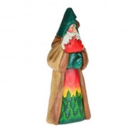 MAPLE LEAF SANTA W/SUNSET PANEL 9" MAPLE LEAF SANTA W/SUNSET PANEL 9"