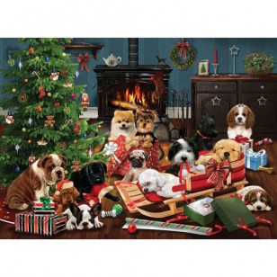Christmas Puppies 1000Pc