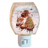 CHRISTMAS EVE DELIVERIES NIGHTLIGHT, 4.75" Tall