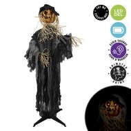 Standing Animated Pumpkin Scarecrow, 71" Tall