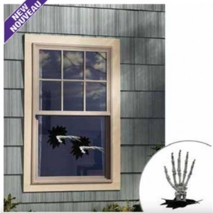 Creepy Hands Window Decor, 7" Tall