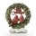 MERRY CHRISTMAS LED LIGHTED WREATH w CARDINALS, 22cm Tall, MRSP $47.20