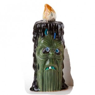 50% Off, LED LIGHTED MONSTER CANDLE, 9"Tall