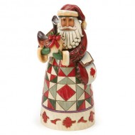 Jim Shore HWC Figurine Canadian Santa, 7.25" Tall