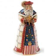Jim Shore HWC Figurine Polish Santa, 7" Tall