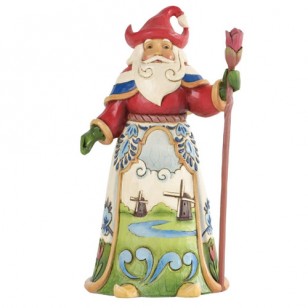 Jim Shore HWC Figurine Dutch Santa, 7" Tall Jim Shore HWC Figurine Dutch Santa, 7" Tall