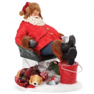 Possible Dreams Santa Catching Z's, 9" Tall