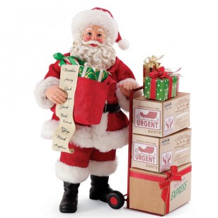 Possible Dreams Santa, Handled with Care, 10.5" Tall Possible Dreams Santa, Handled with Care, 10.5" Tall