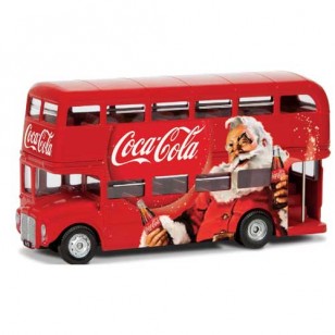 Hornby COCA-COLA LONDON BUS, 6.7" Tall