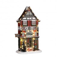 The Wintersport Shop, Facade, Battery Operated,  Adapter Ready, h28cm
