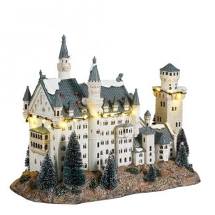 Schloss Neuschwanstein, Battery Operated, Adapter Ready - h25cm Schloss Neuschwanstein, Battery Operated, Adapter Ready - h25cm