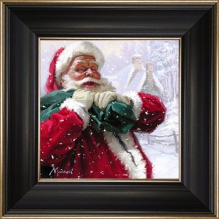 Jolly Santa 6 x 6"