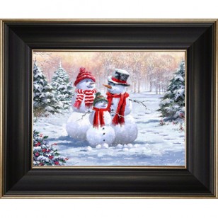 Snow Family 6 x 8"