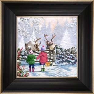 Reindeer Pair 6 x 6"